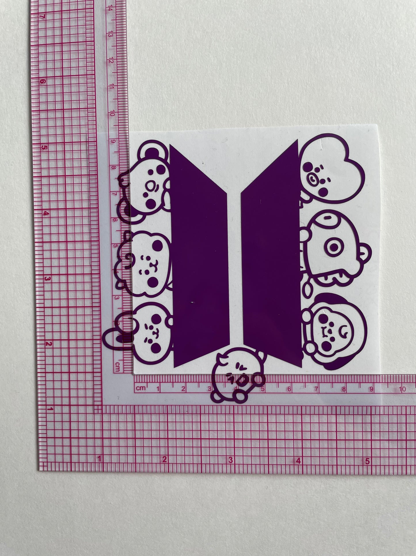 BTS BT21 characters | vinyl sticker decal